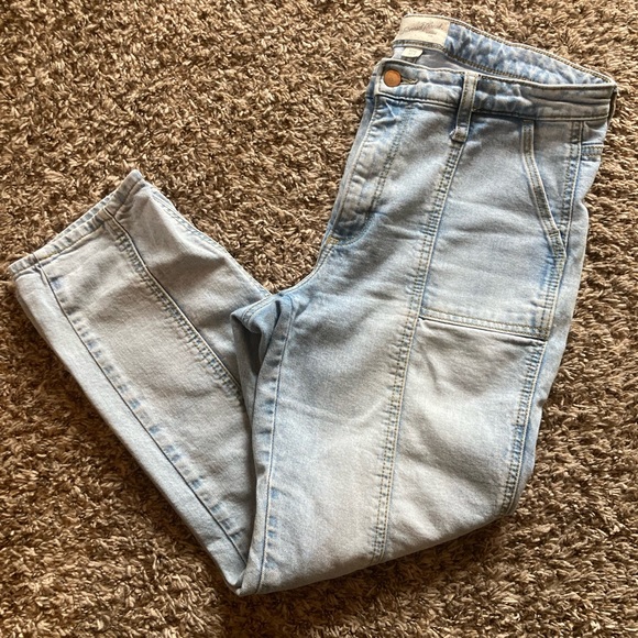 High rise slim straight target jeans - Picture 1 of 7